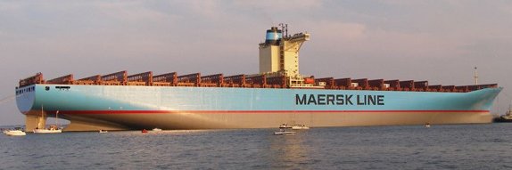 Photograph of the Emma Maersk